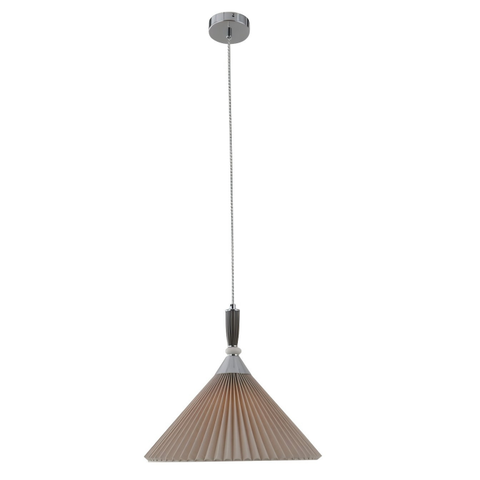 1-Licht-Keramik-Leinenkegelschatten-Anhängerlampe