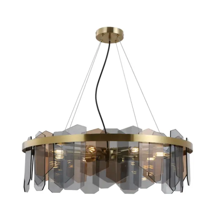 Wie reinige ich das Hubkörpernlicht mit zwei Farben Glass Messing, wenn es staubig ist?
