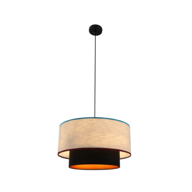 3-Licht-Drum Kronleuchter