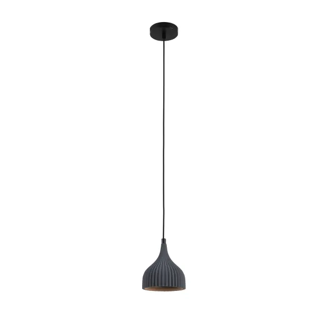 Industrielle Loft-Hängelampe aus Zement