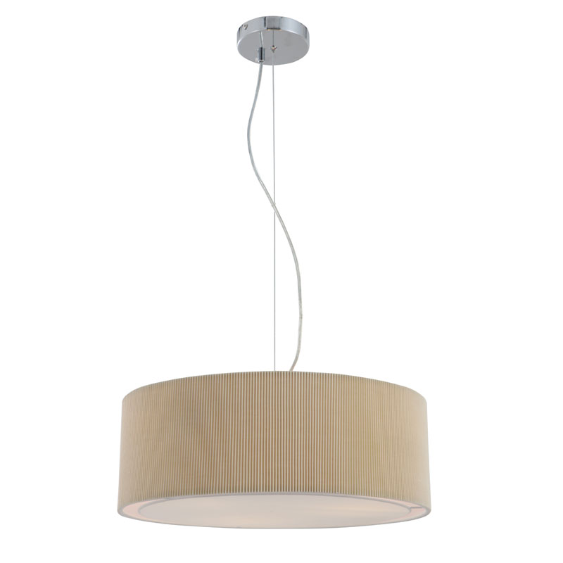 Moderne Hängelampe in warmem Beige